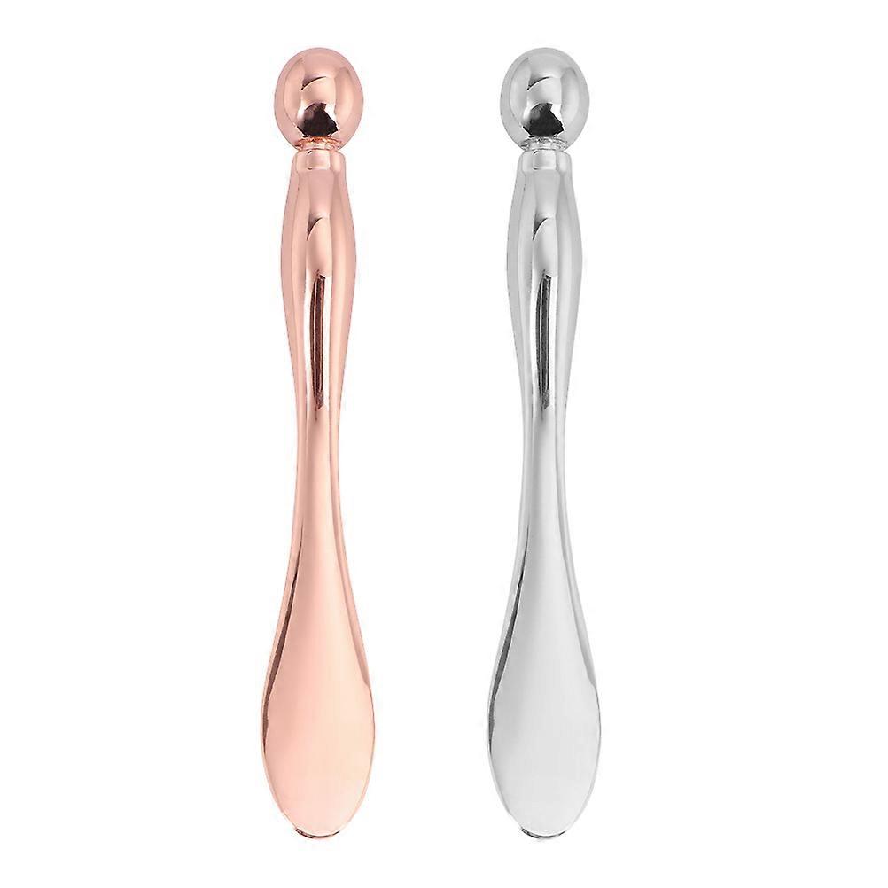 2pcs Beauty Eye Cream Stick Face Massaging Rod for Daily Use – Relieves Fatigue, Reduces Dark Circles and Puffiness with Creams or Masks