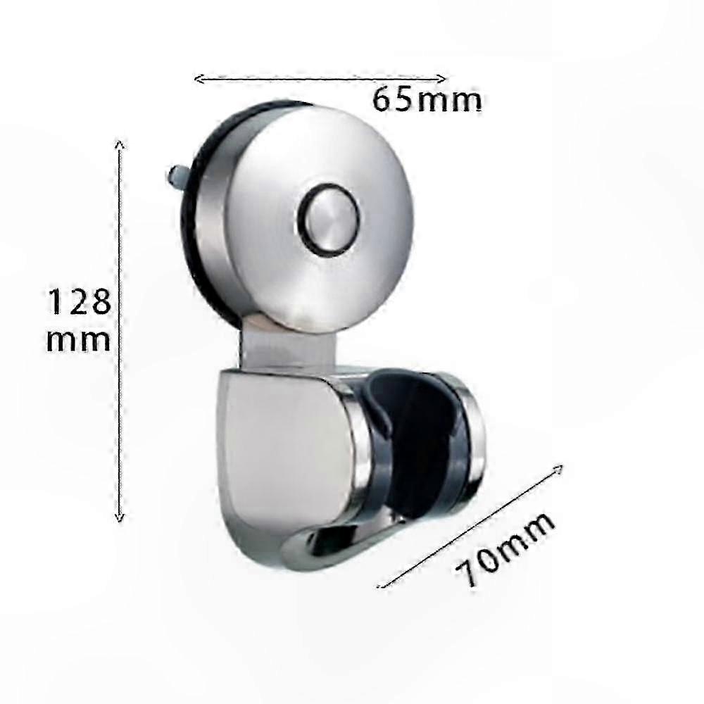 Suction Cup Adjustable Showerhead Mount for Wall Installation