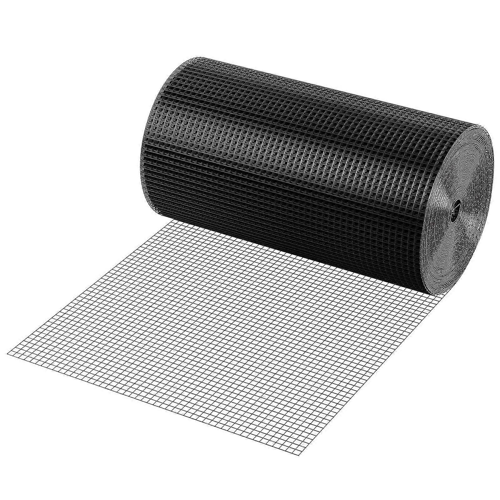 Hardware Cloth, 24'' x 100' Galvanized Wire Mesh Roll, 19 Gauge Chicken Wire Fence Roll, Vinyl Coating Metal Wire Mesh
