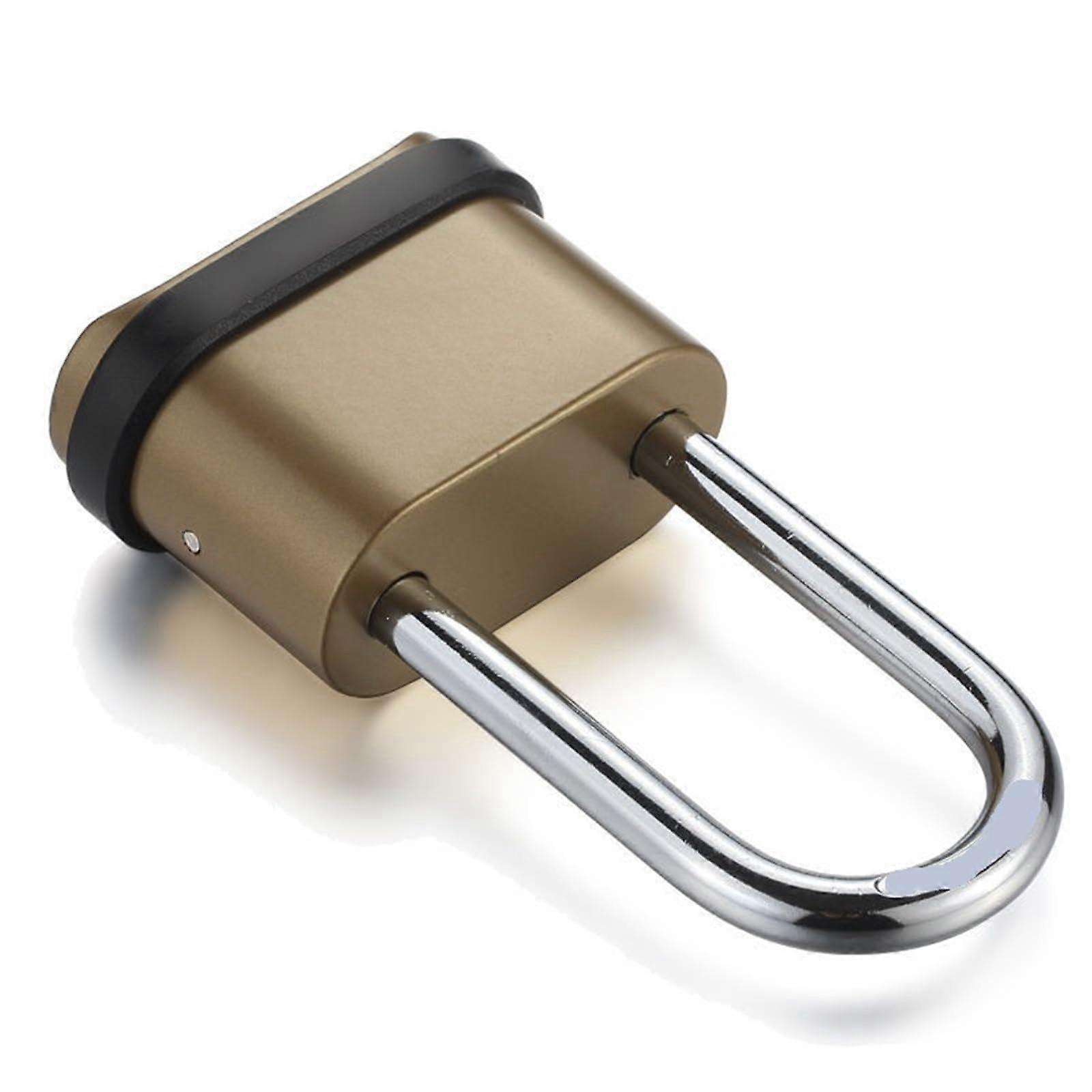 Padlock Four-Digit Combination Waterproof Lock For Garage And Cabinet Doors Security Lock Code Lock L