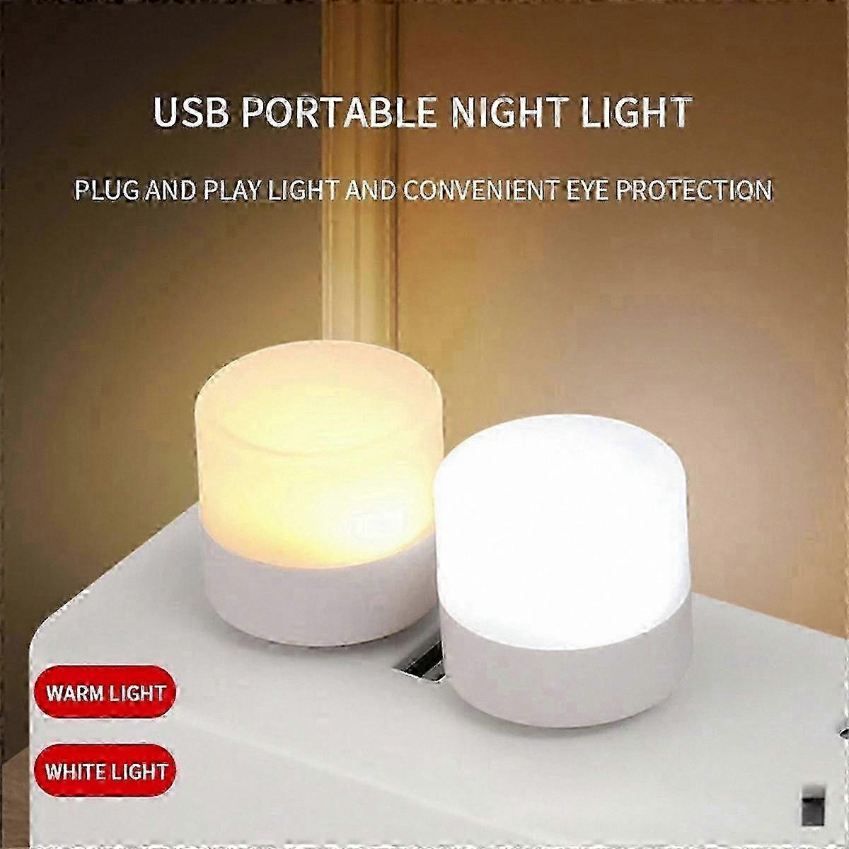 12-Pack Mini USB LED Book Lights, 5V Bright Eye-Care Lamps for Reading, Computers, and Portable Power Sources