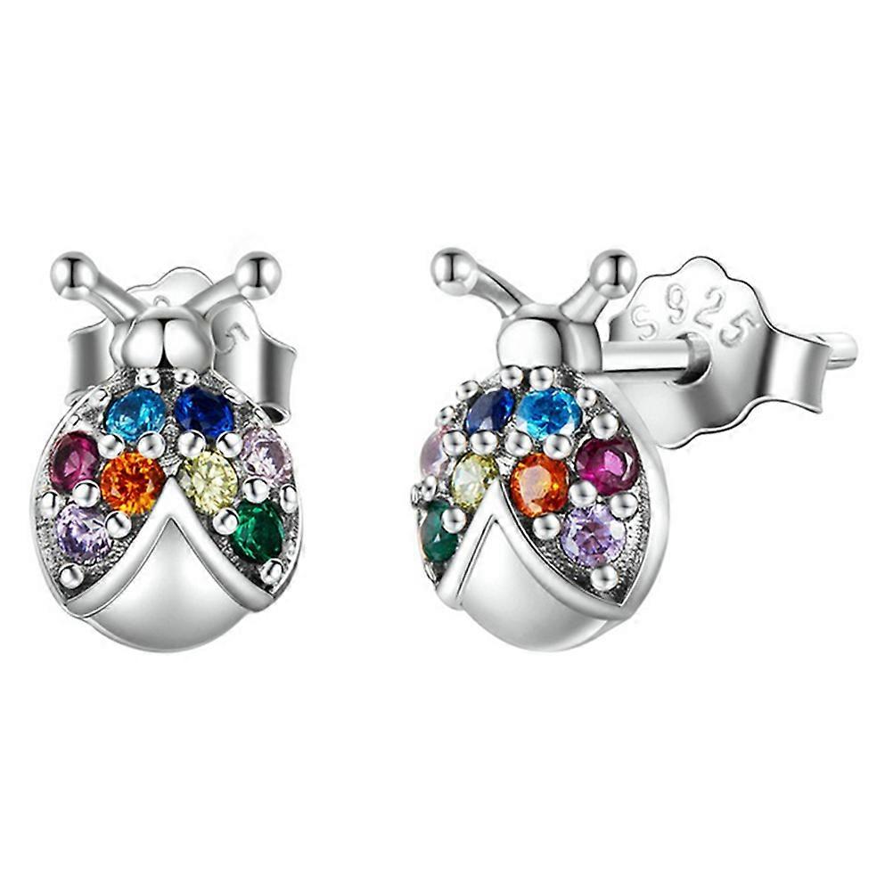 Fashionable Ladybug Studs, Perfect for Parties and Daily Outfits