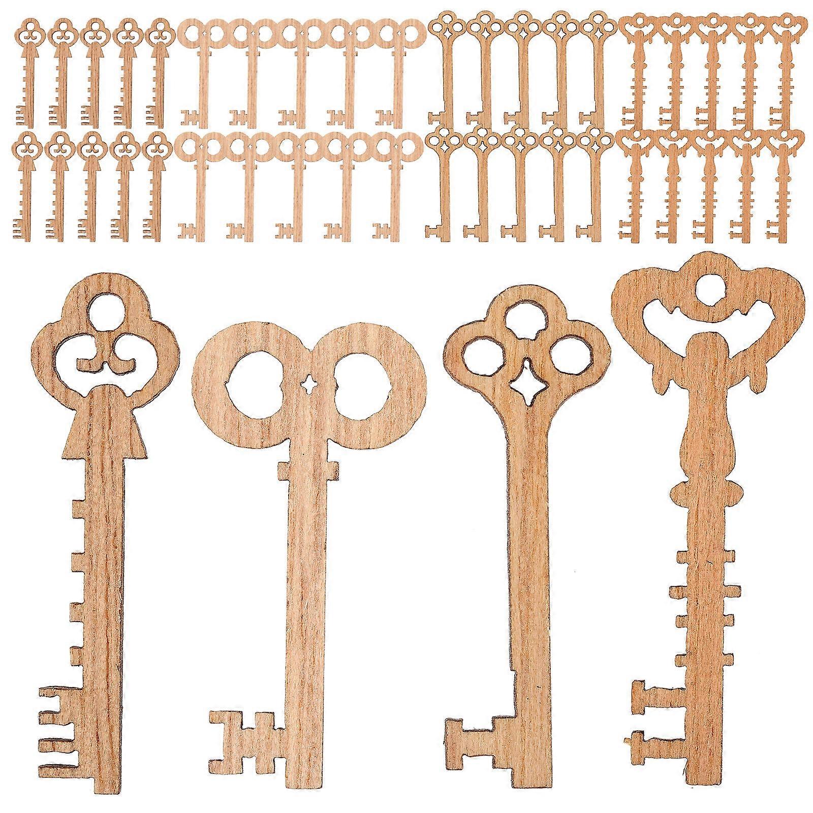 DIY Craft Keys, Ideal for Making Wall Hangings and Unique Accessories