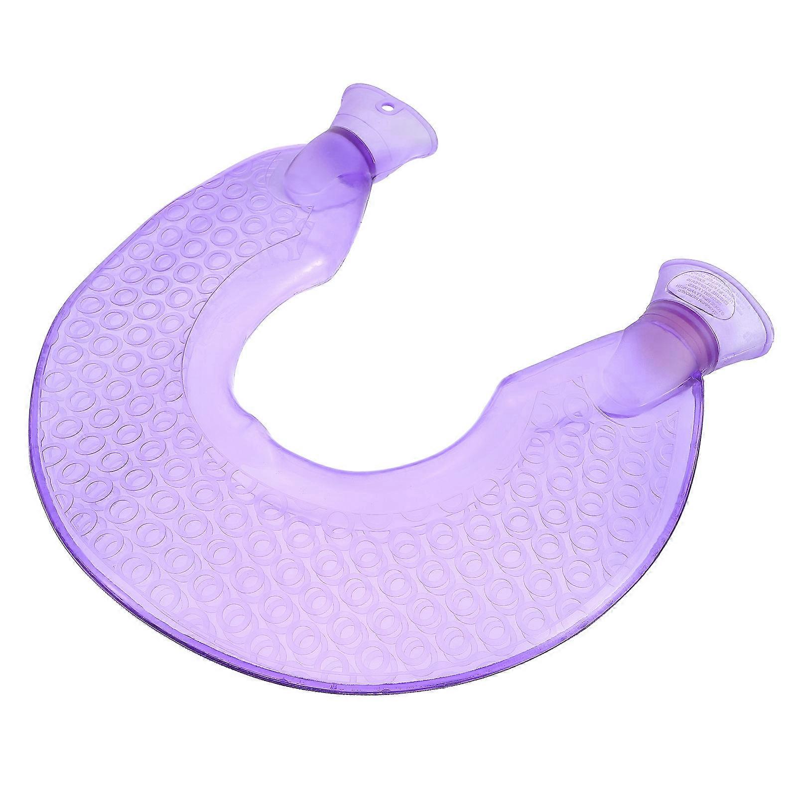 Fioletowa torba na gorącą wodę w kształcie litery U dla przyjaciół Przerwy w pracy Łagodzenie 1 zestaw