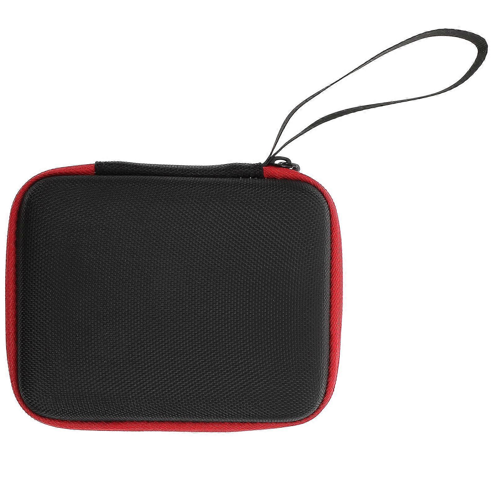 Guitar Pick Organizer Storage Case Portable Musical Instruments Accessories Red Compact Organizer 1Pcs
