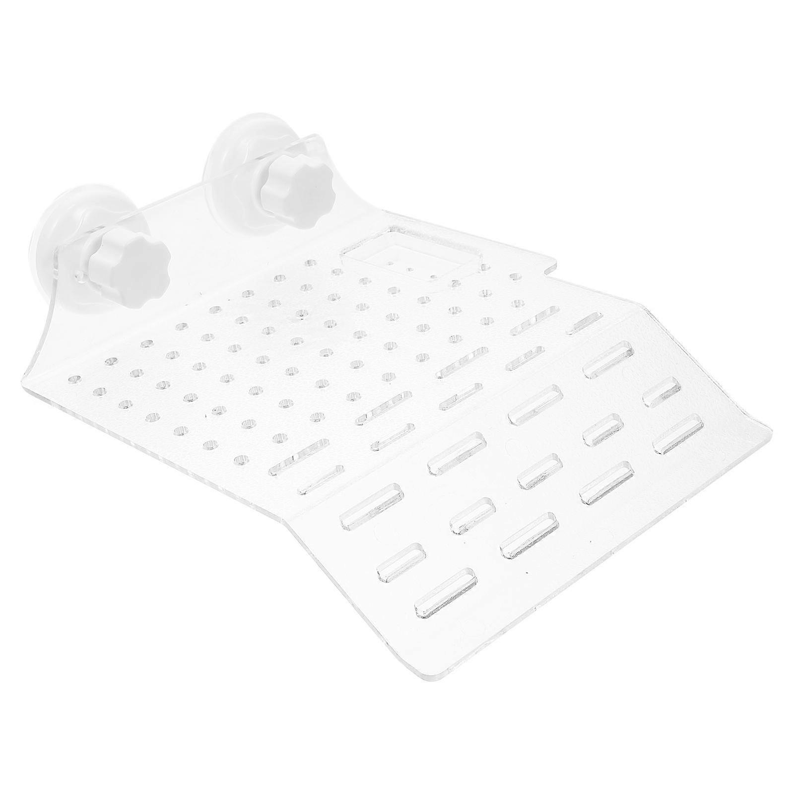 1pc Acrylic Turtle Basking Floating Resting Platform for Turtle Tank