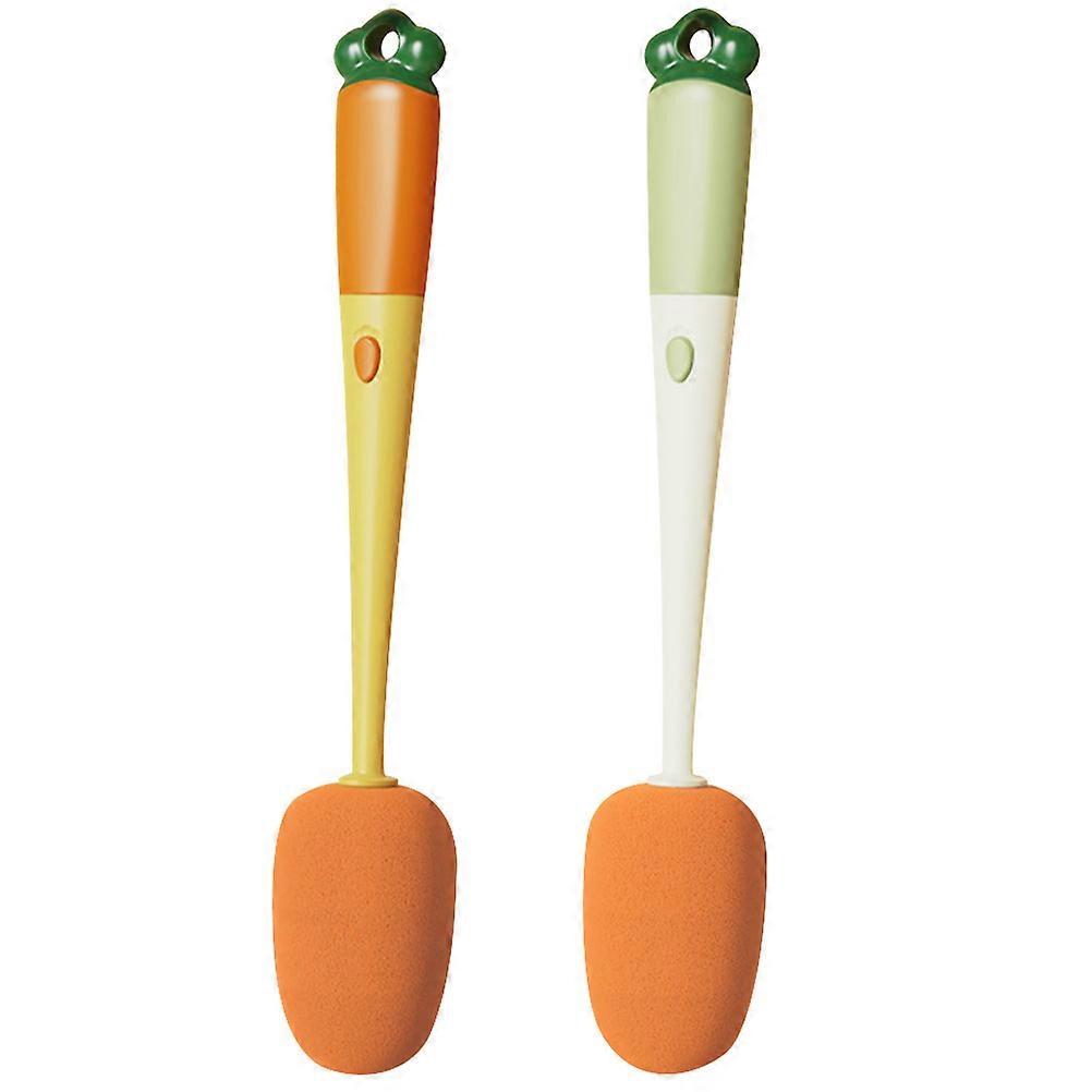 فيما يلي وصف مكرر واحترافي للمنتج لفرشاة تنظيف الزجاجة ** 2 قطعة **:
### **2 عبوة فرش تنظيف الزجاجات - متعددة الاستخدامات ،