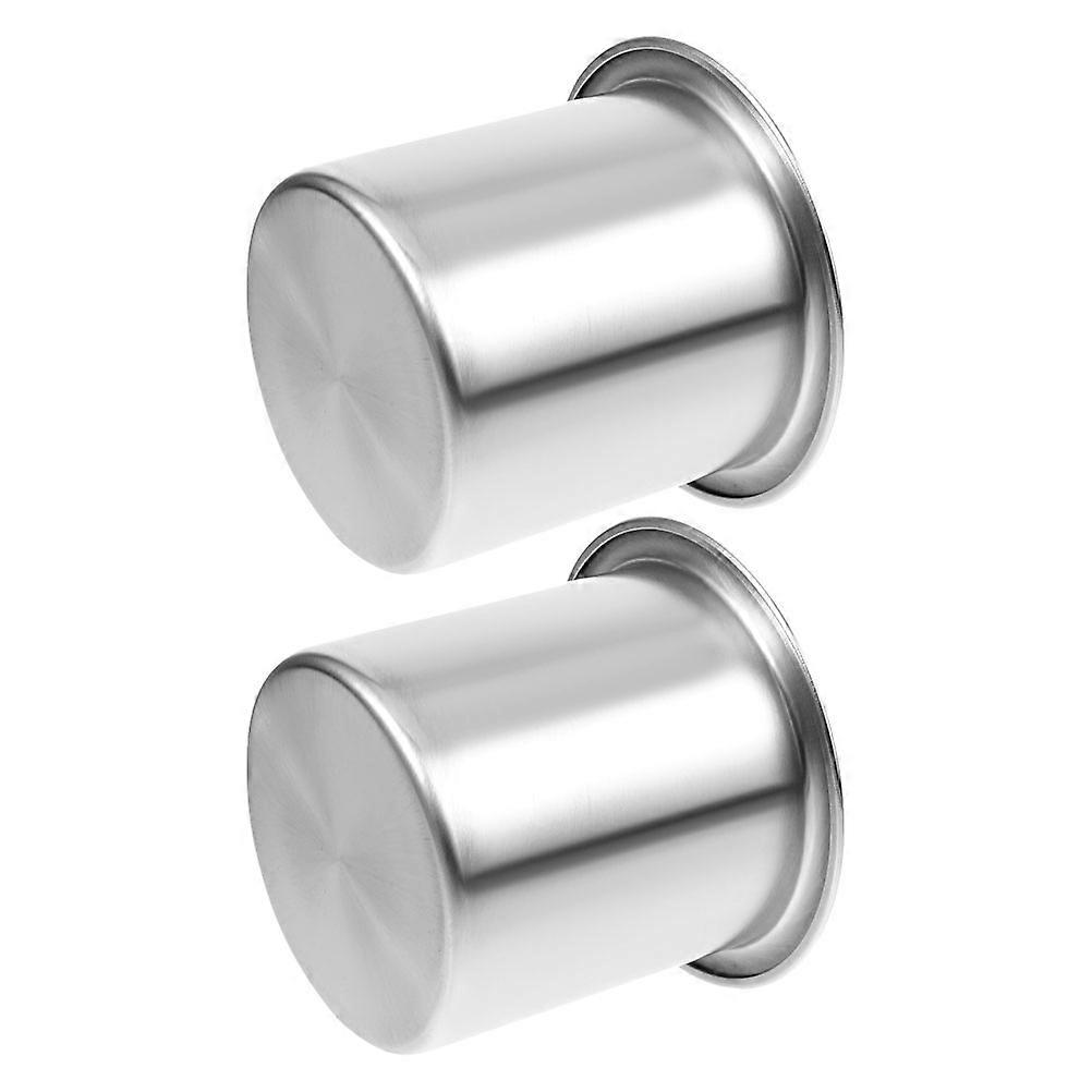 Stainless Steel Cup Holder Replacement Insert for Car, RV, Boat, and Sofa – Secure Fit, Spill Resistant, Multi Functional, Durable Design for
