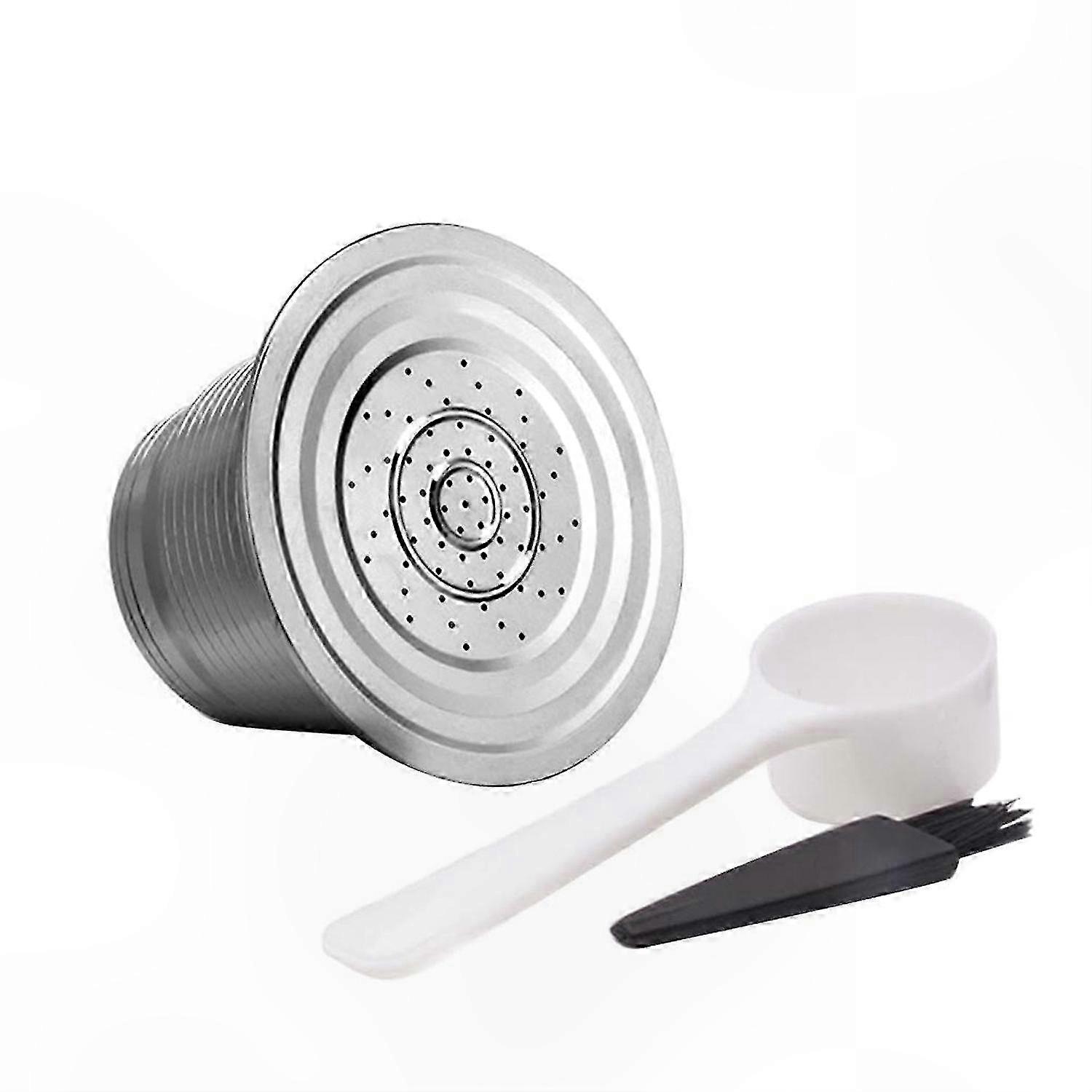 Reusable Stainless Steel Espresso Capsule Filter for Coffee Machines