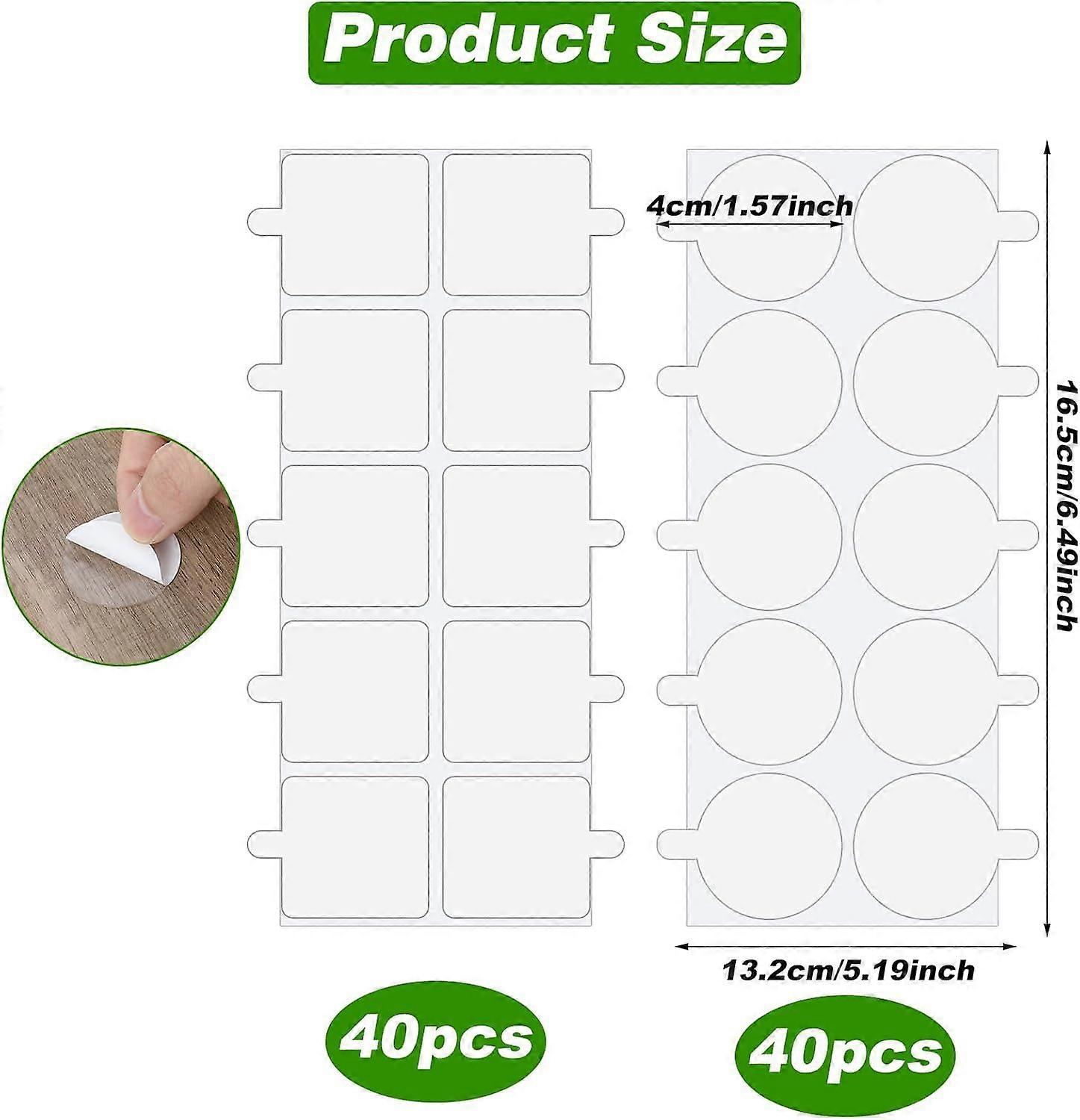 100pcs Double-Sided Nano Adhesive Tape: Transparent Removable Sticker For Wall Hanging Crafts Picture Frames - Home And Office Use Tape