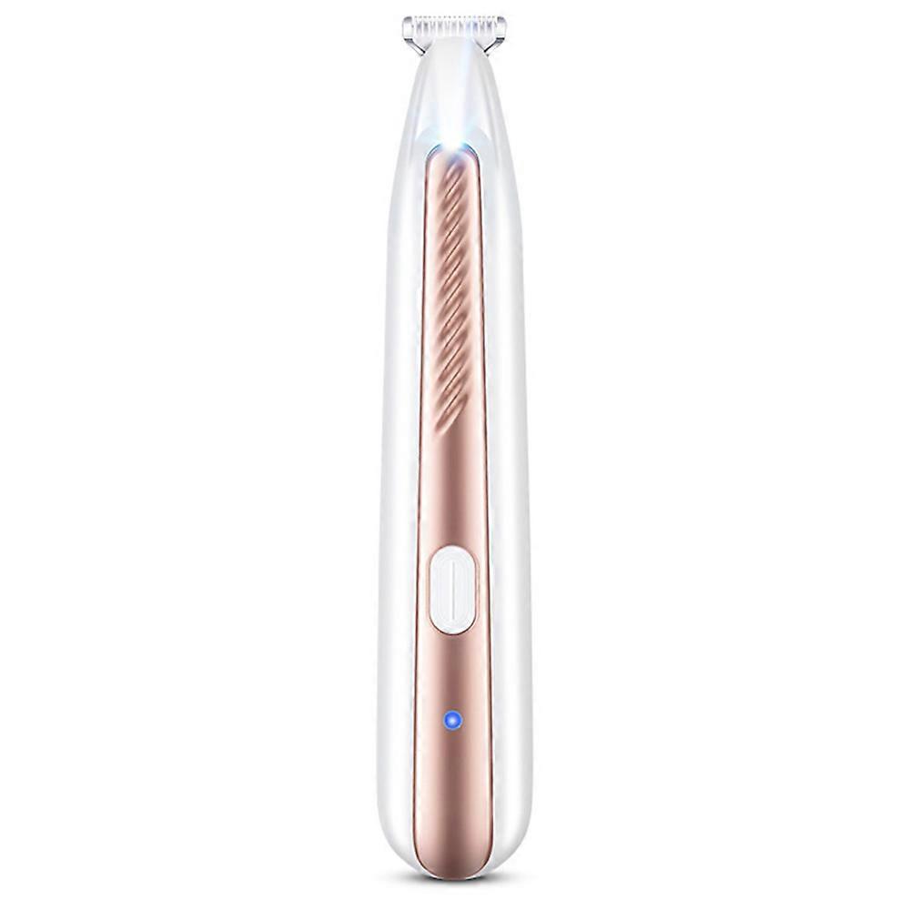 Dog Paw Trimmer with LED Light Low Noise Dog Grooming Clippers