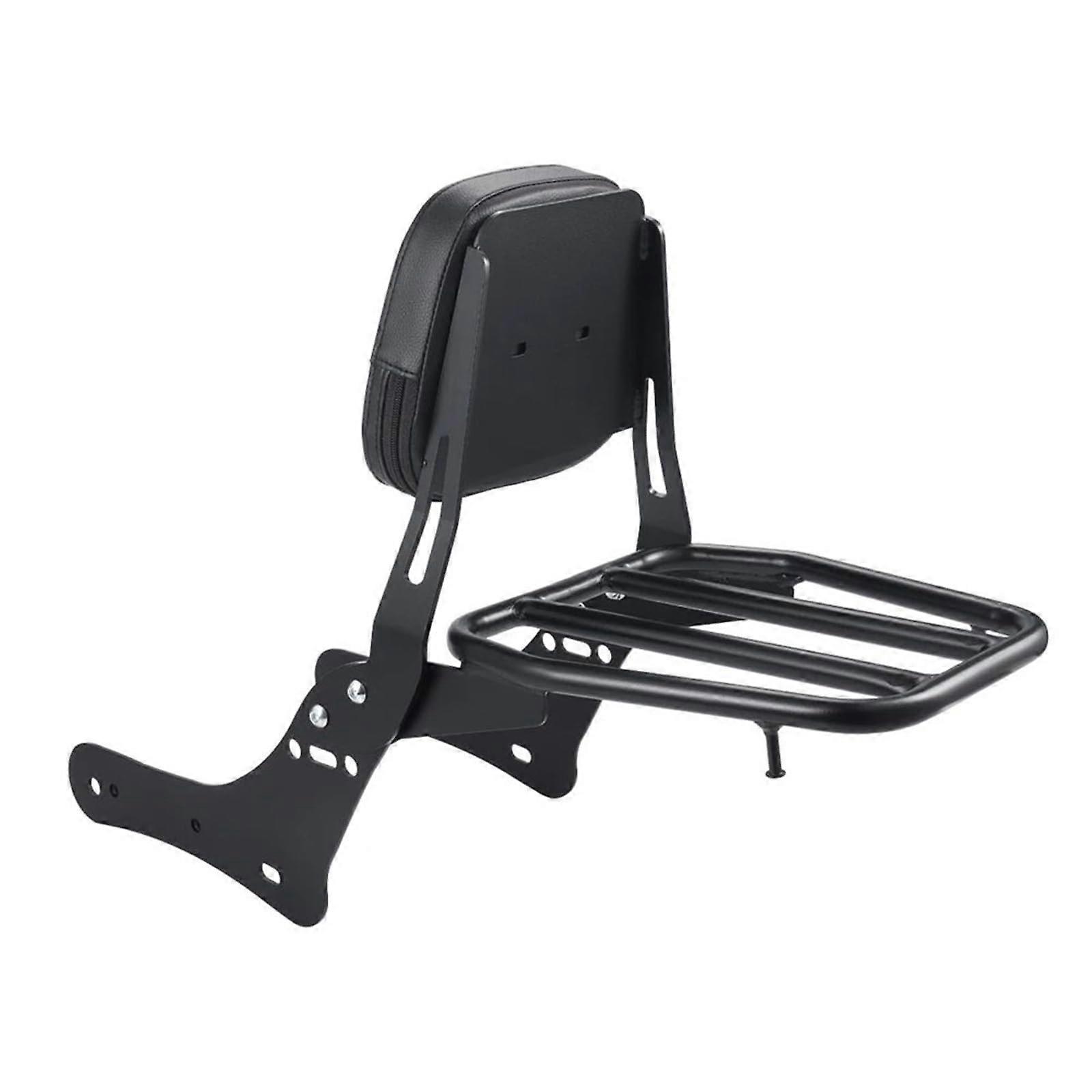 Rear luggage carrier for Vulcan S 650, VN650, EN650, with removable backrest pad