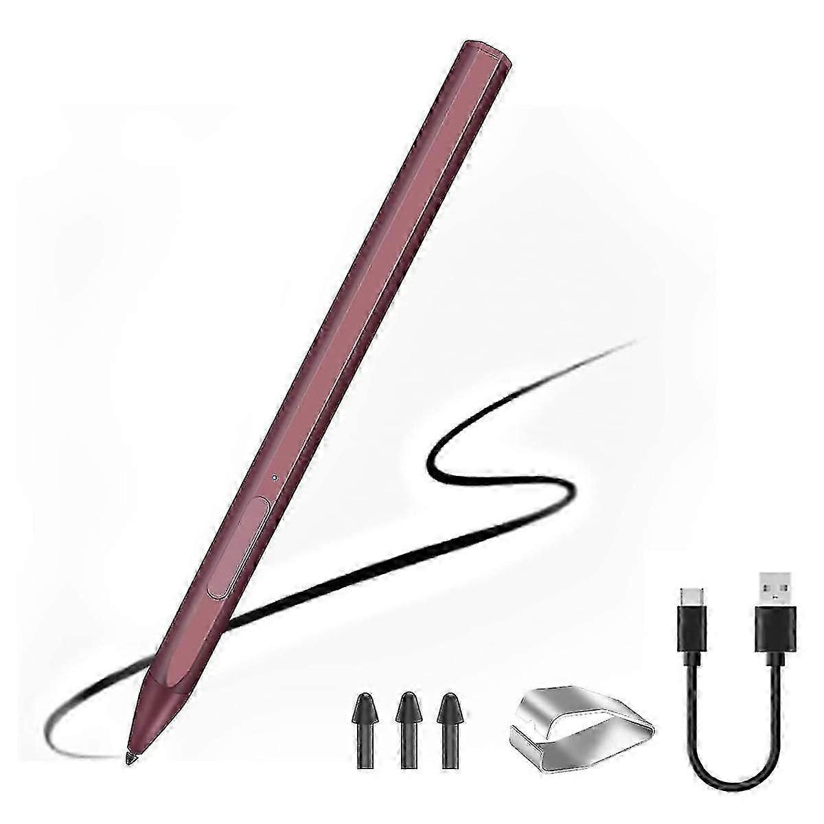 Stylus Pen Magnetic for Surface Pro 3/4/5/6/7 Pro X Go 2 Book Latpop 4096 Levels