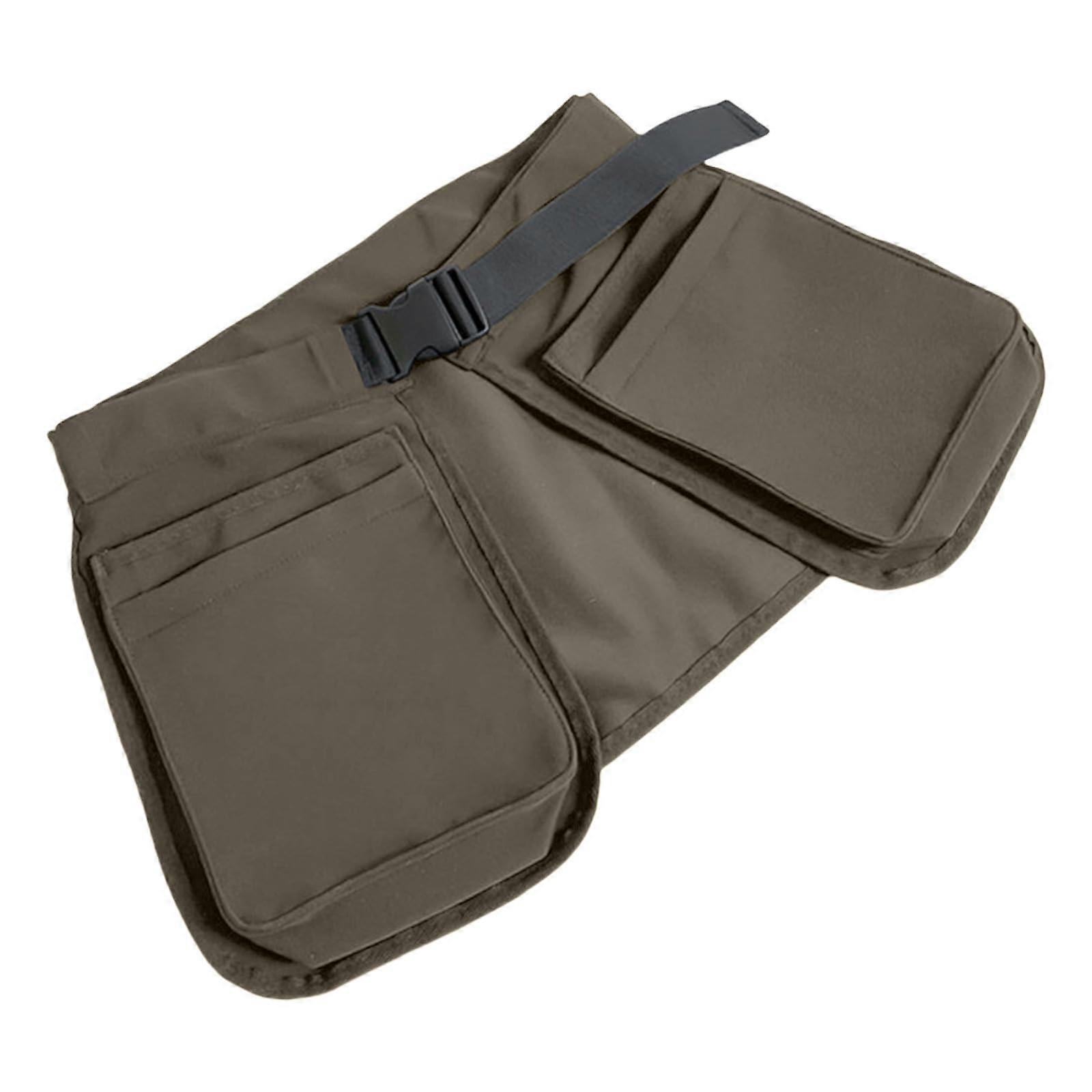 Adjustable Hip Belt Garden Tool Belt with Multiple Pockets for Tool Storage, Carpenter Tool Bag in Army Green