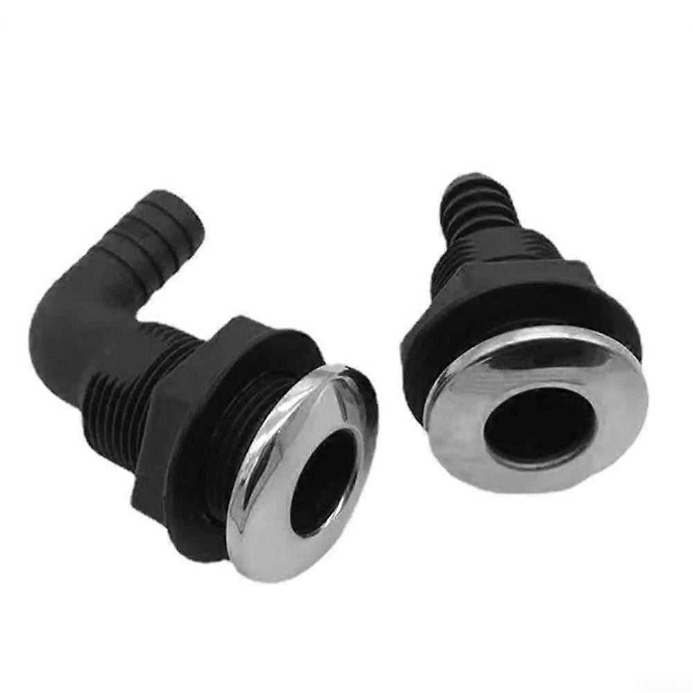 Sleek and Compact Thru Hull Fitting Designed for Easy Handling on Your Vessel (1 inch)