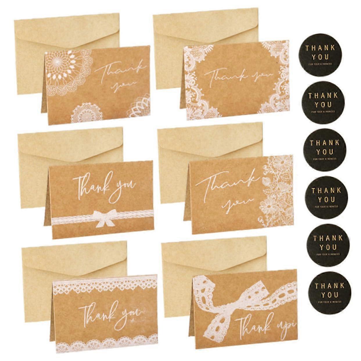 Handmade Greeting Cards For You Expressing Wishes Giant Thank You Cards Paper And Envelope Set