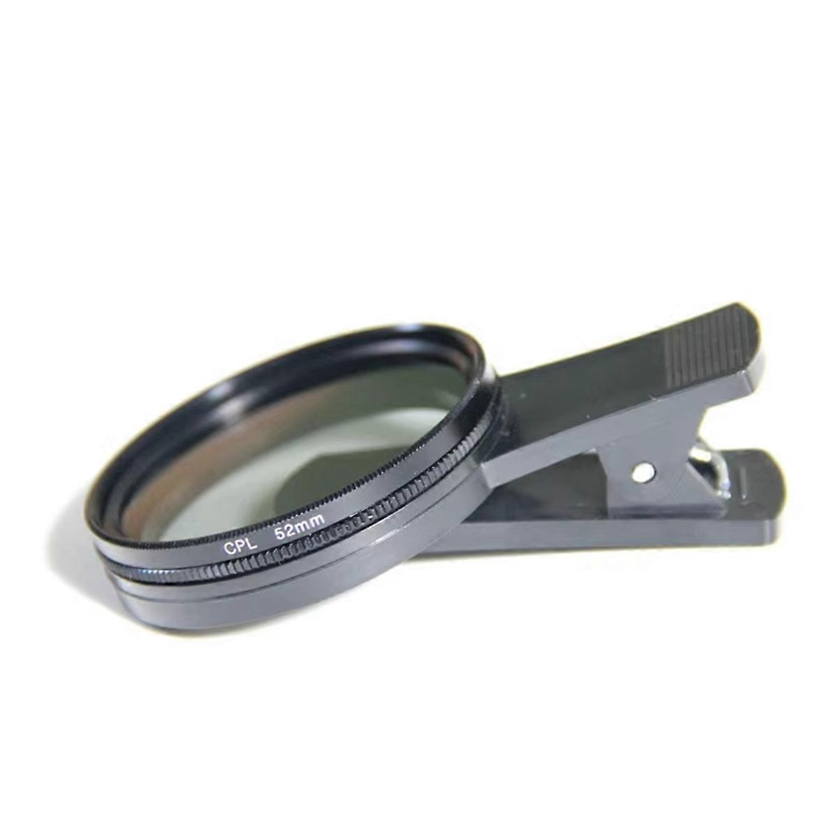 52MM Circular Universal Portable Polarizer Camera Lens CPL No Reflections Filter Professional for Mobile Phone