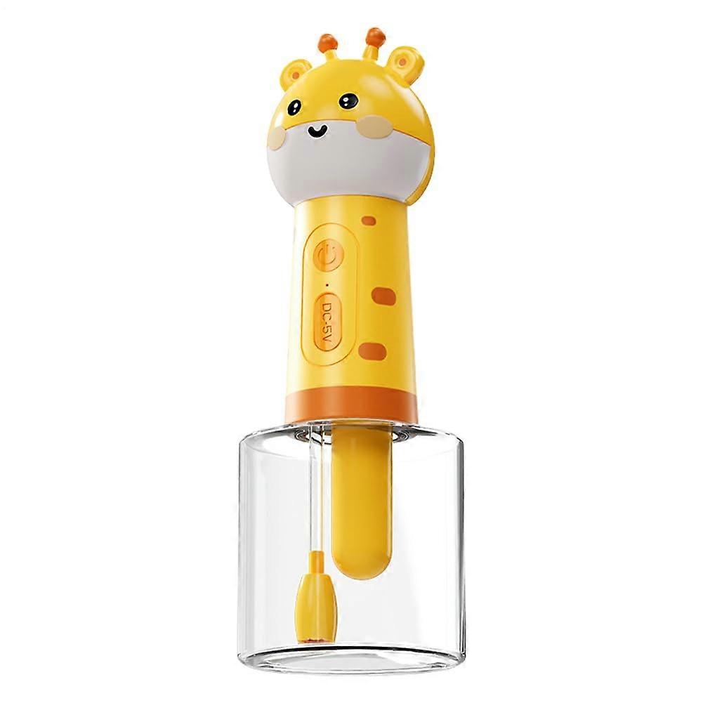 Electric Dog Shampoo Dispenser Pet Bathing Foam Machine with Transparent Bottle