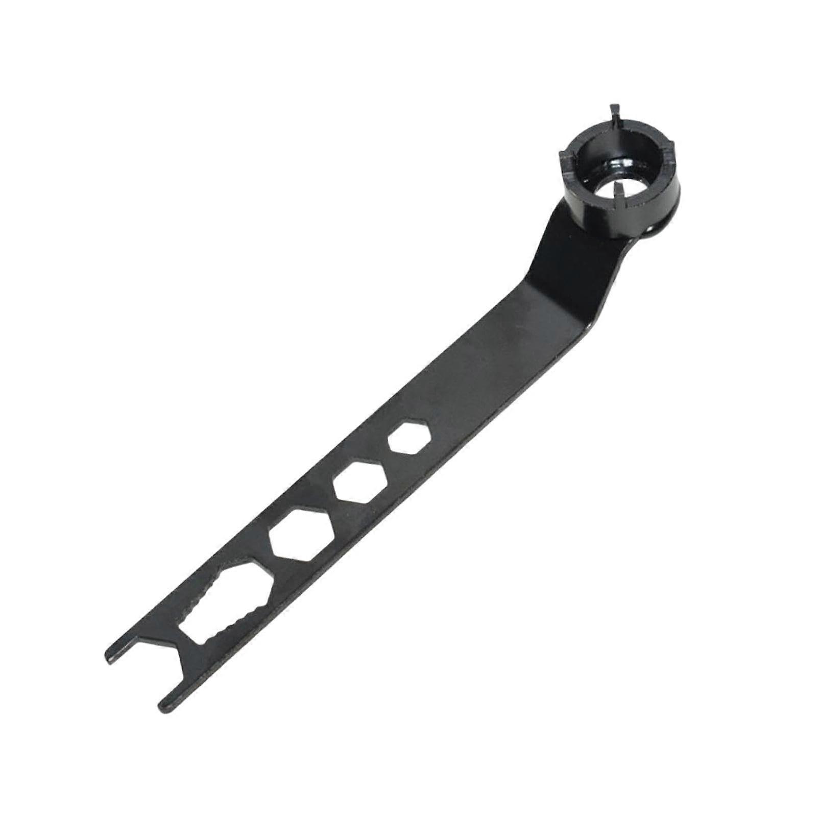 4 Claw Angle Grinder Wrench Lock Nut Spanner with Ergonomic Grip Handle for Household Tool and Screw Removal