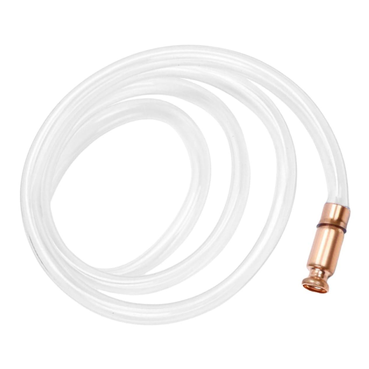 Hose Siphon Pump for Petrol Manual Fuel Transfer System with Durable Copper Adapter Hose for Versatile Use and Easy to Use