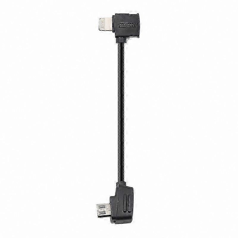 10cm Lightning to Micro USB Adapter Cable for Drone Remote Controller Compatibility