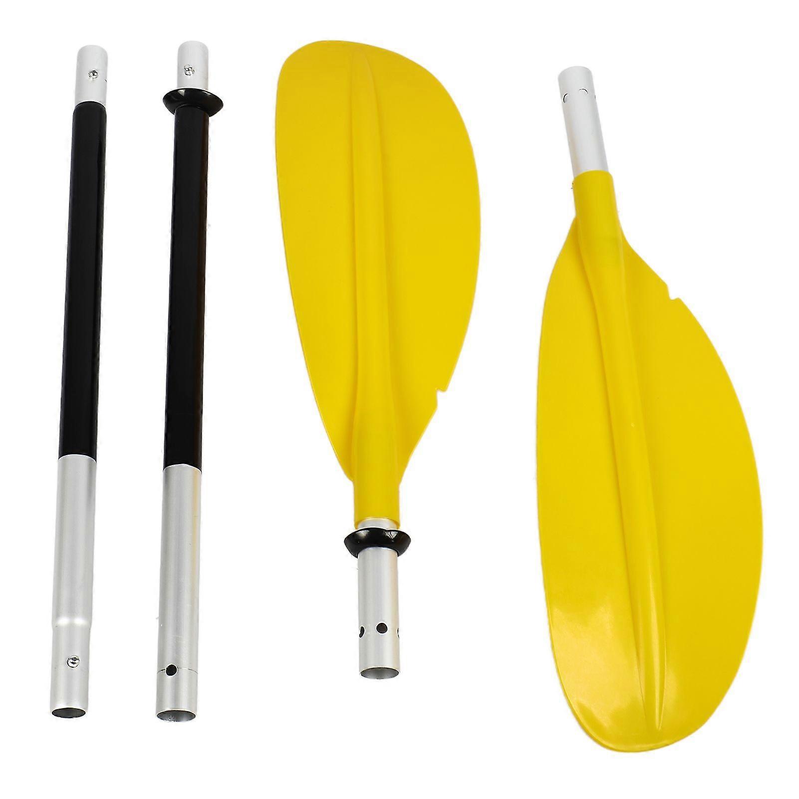 4 Piece Quick Release Asymmetrical Kayak Paddle for Fishing Kayaking Boating