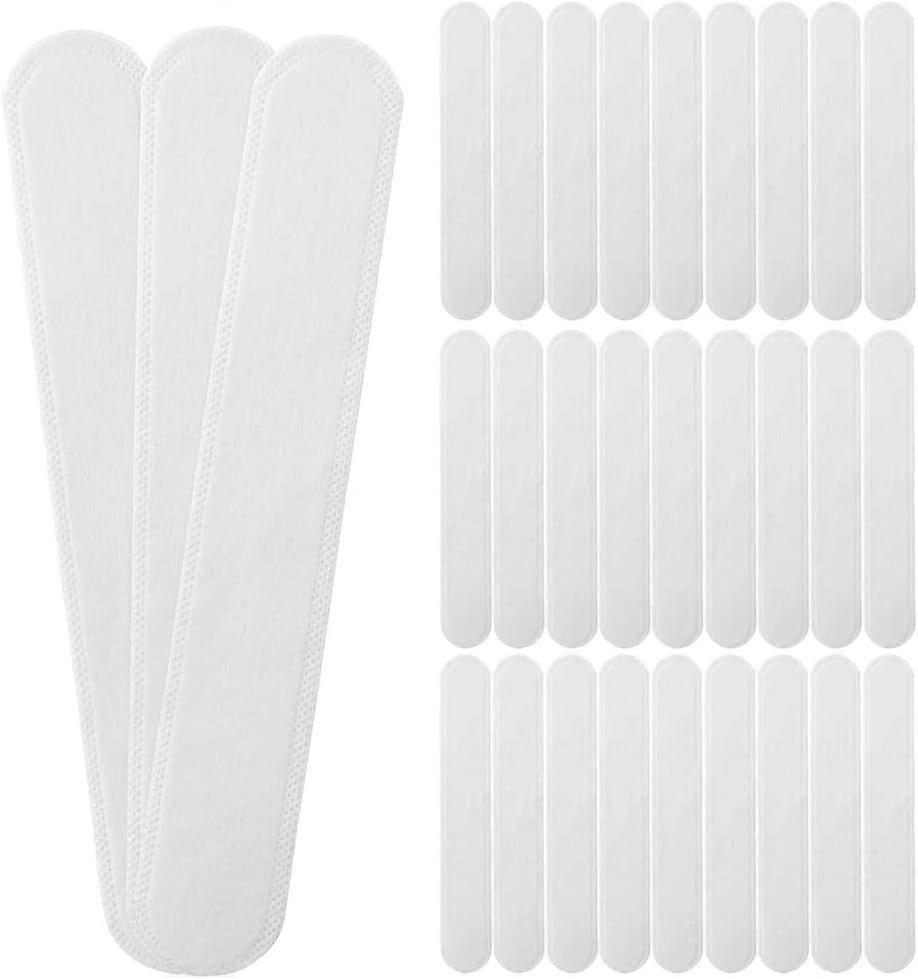 30pcs Hat Sweat Sticker Golf Hat Cap Absorbent Sweat Pad Disposable Collar