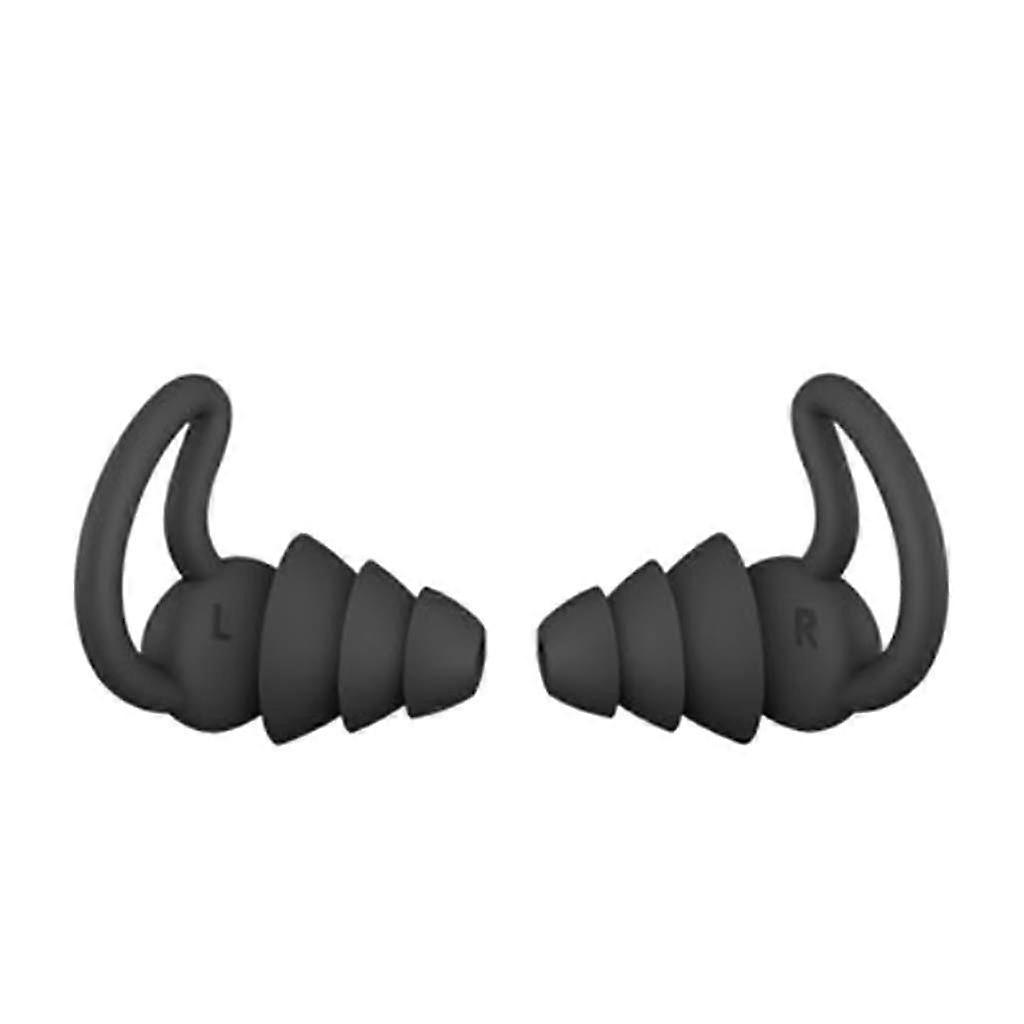 Earplugs for Noise Cancelling Reusable Silicone Ear Plugs for Work and Study, Noise Reduction, 1 Pair