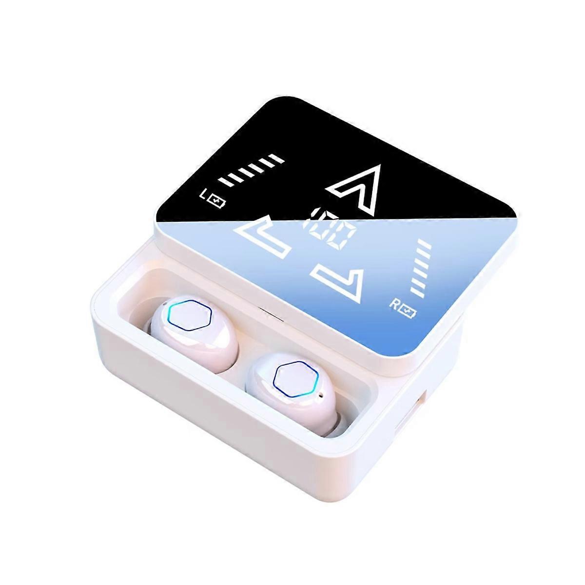 M48 Pro Language Translator Earbuds Smart 144 Languages White