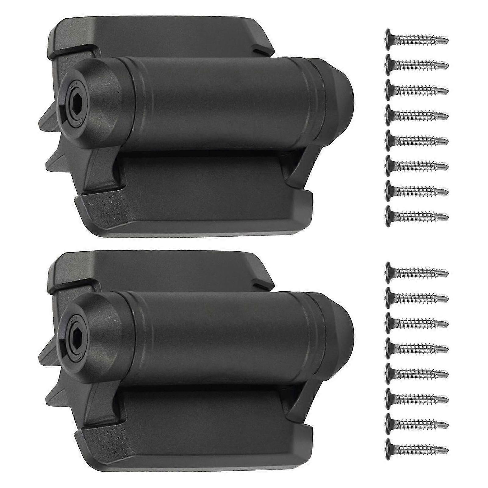 2Pcs Heavy Duty Adjustable Tension Spring Hinges Weather Resistant Gate Hardware Auto Closing Gate Hinge Enduring