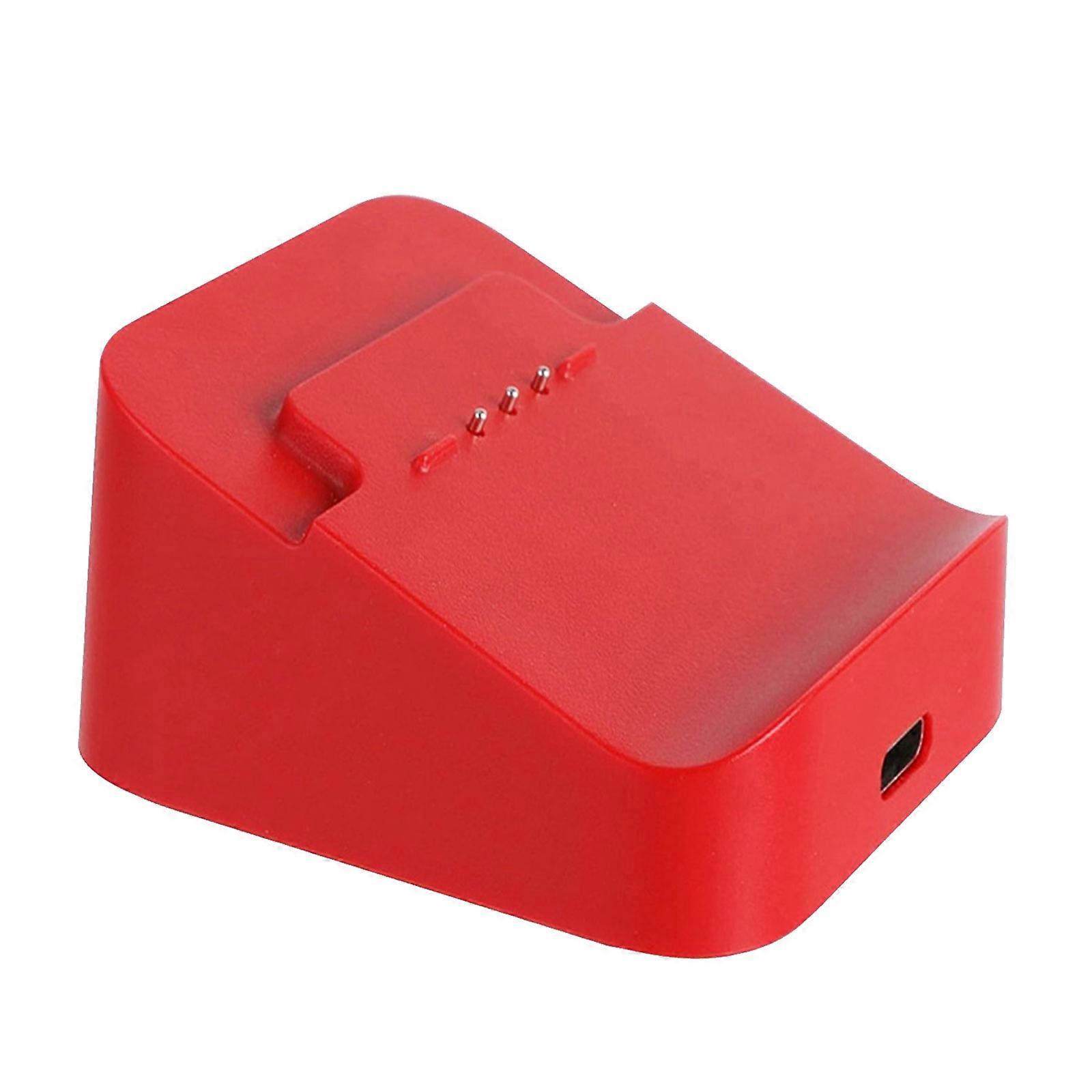 Charging Holder Base with Type-C Cable for One Series 2 Controller Charging Stand Station Gaming Accessories  Red