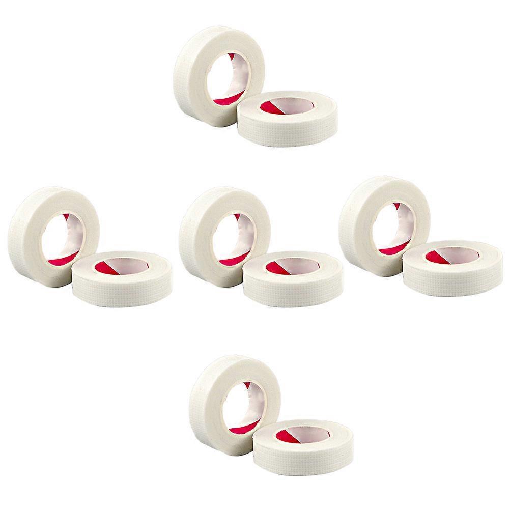 10 Rolls Eyelash Extension Tape Non Woven Fabric Adhesive Tape for Women Girls