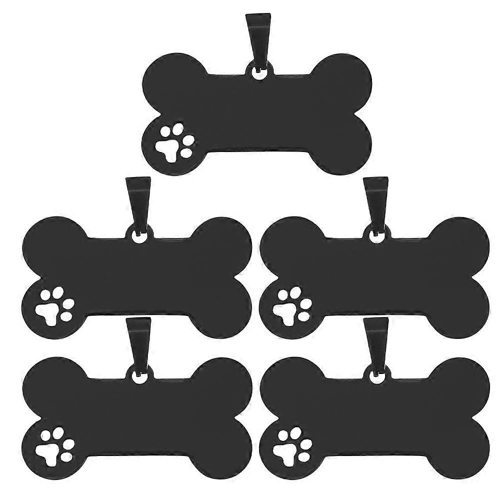 Engraving Blanks Tags Tags For Pet Identification 5Set