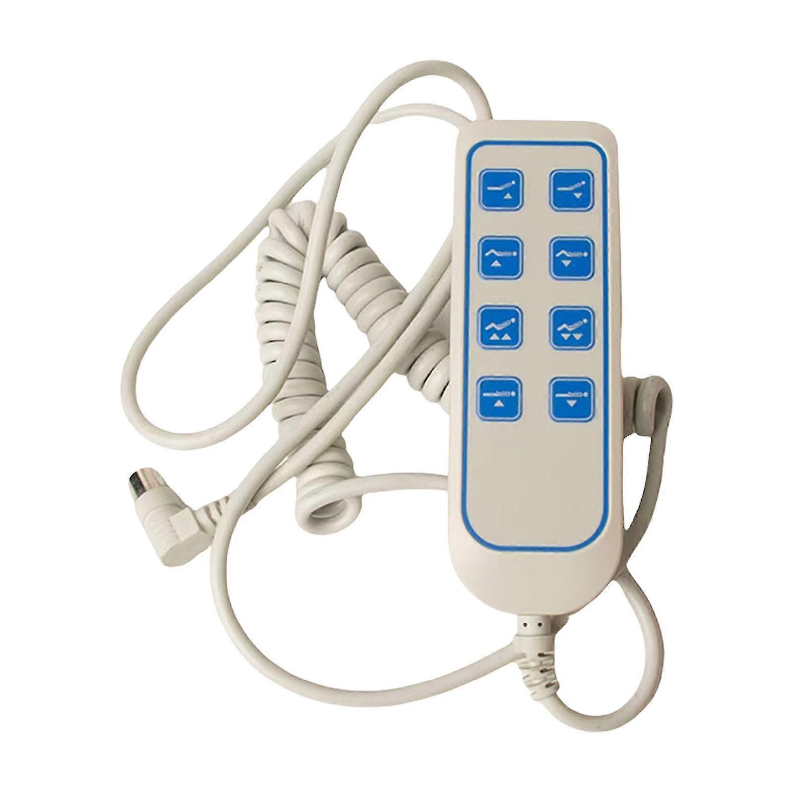 8 Pin Lifting Bed Controller Replacement Electric Operating Table Manual Controller Button Remote Control Board