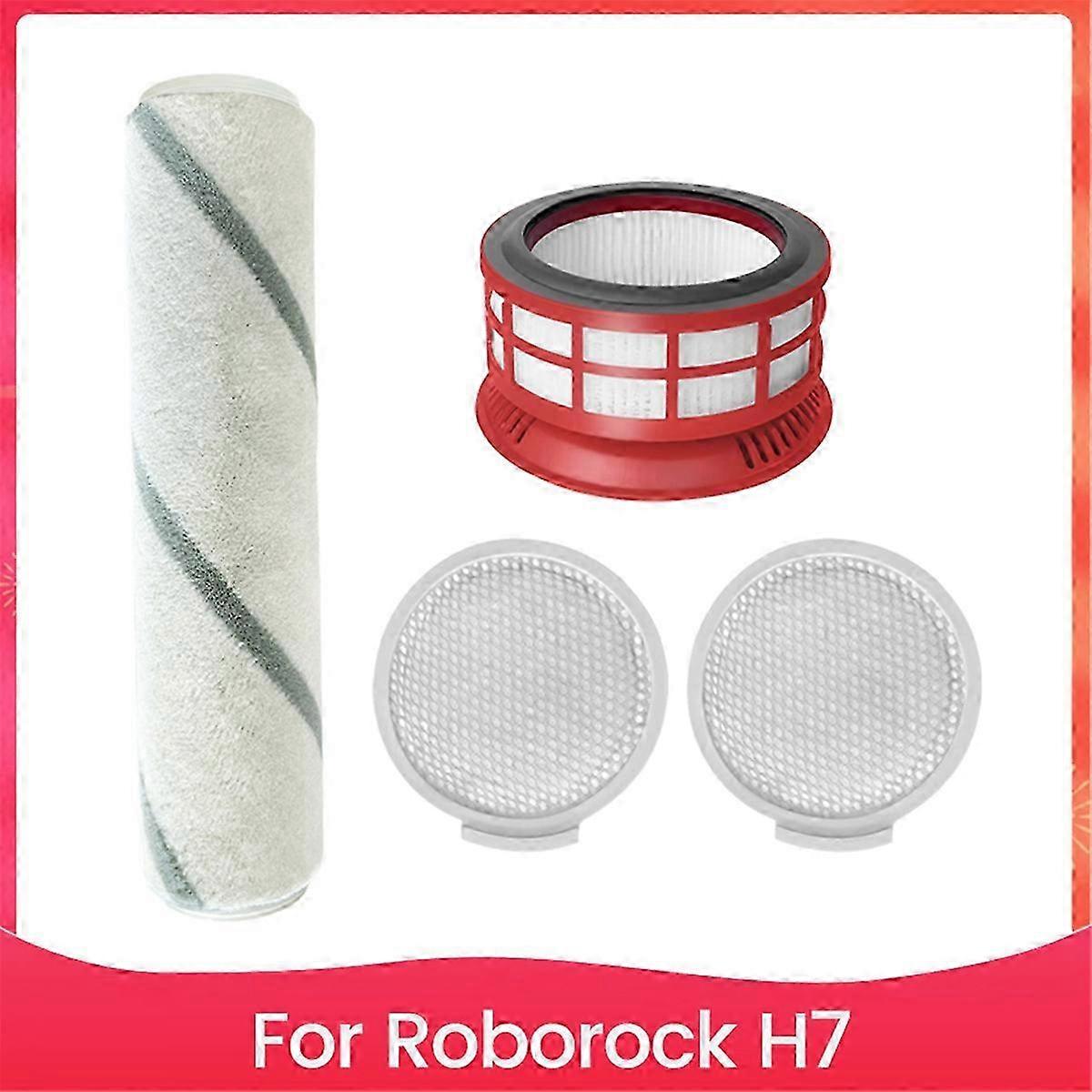 For Roborock H7 Enhanced Cleaning Efficiency Roller Brush Post Filter