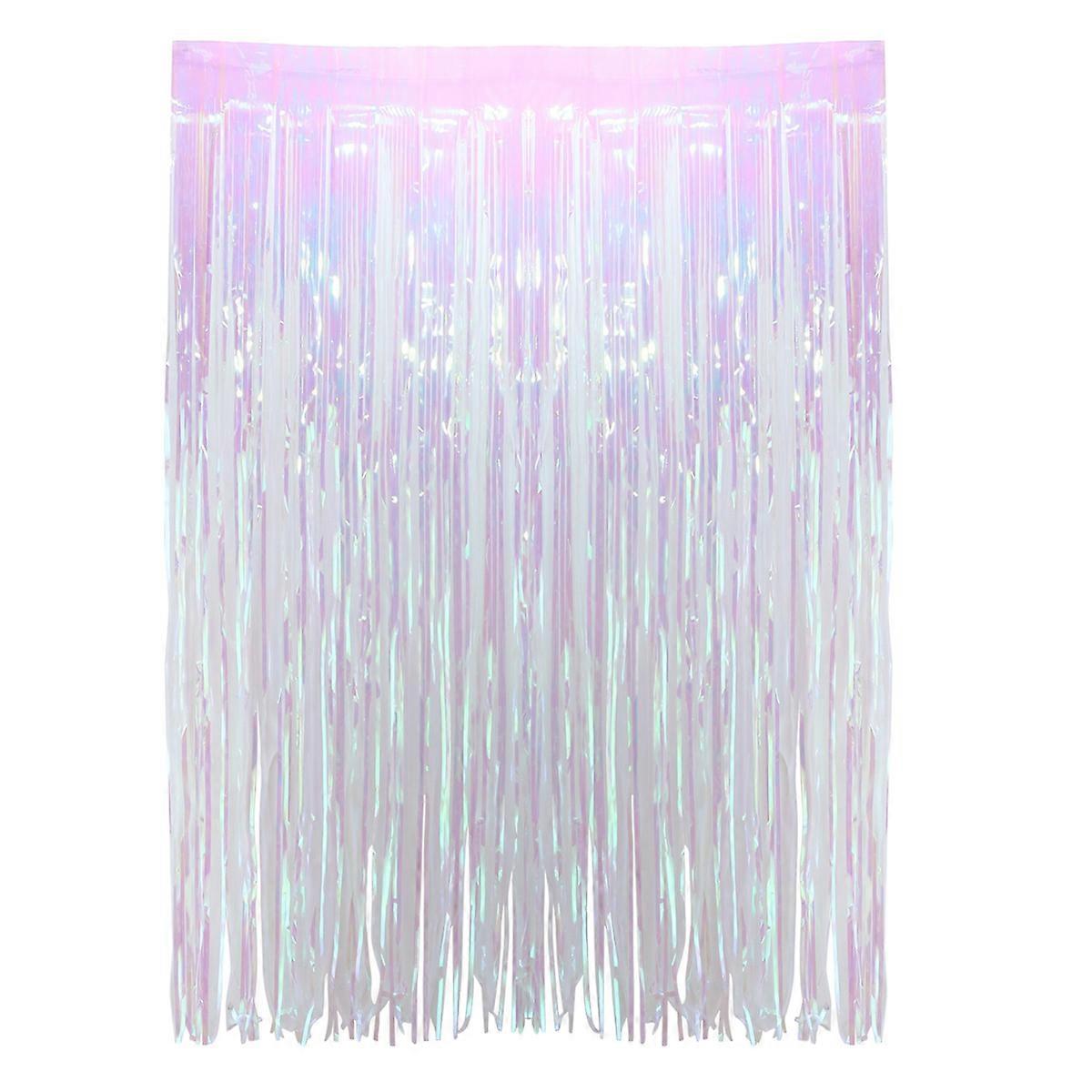 Transparent Plastic Party Backdrop Curtains for Weddings, Festivals & Stage Decor – Lightweight, Easy to Carry, Perfect for Photo Opportunities