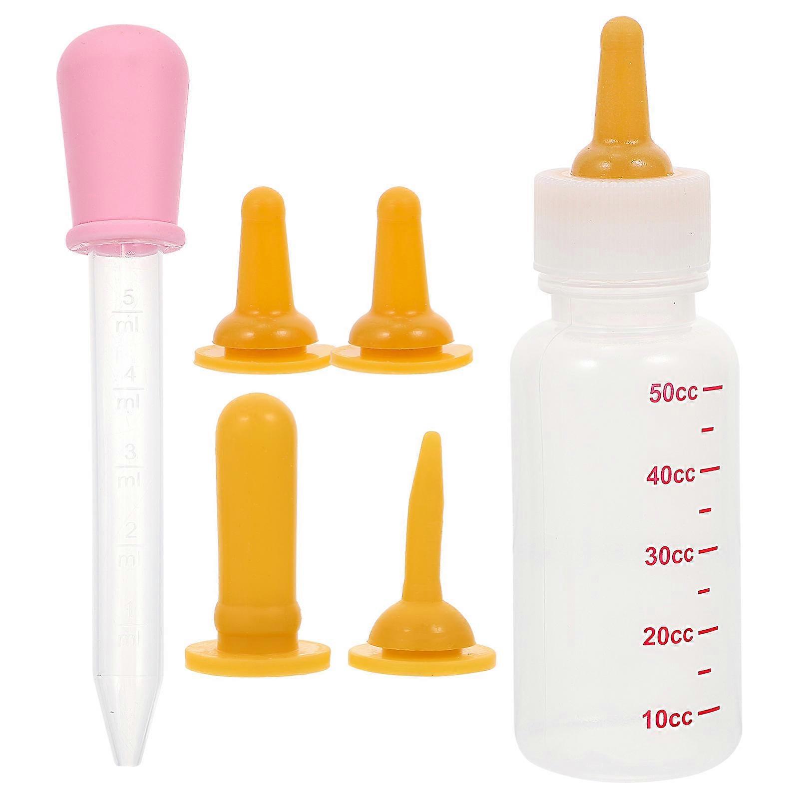 Water Feeder Feeding Bottle for Pet Use 1Set with Scale