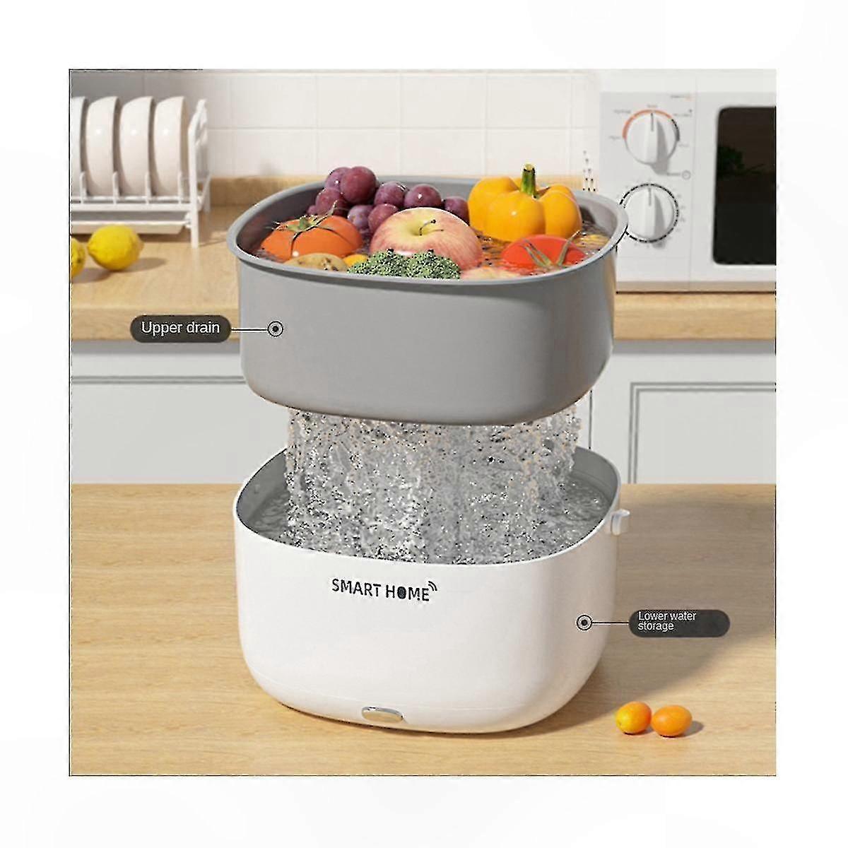 Multi-functional Home Washer for Fruits and Vegetables Convenient and Efficient Cleaning Solution