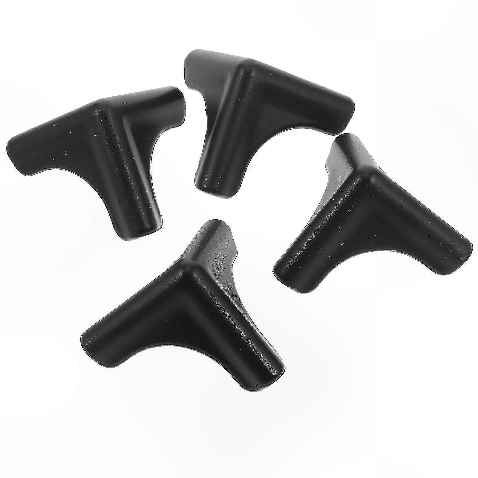 Black Corner Protectors for Range Hoods - 4 Pack Multifunctional Safety Guards for Home Use