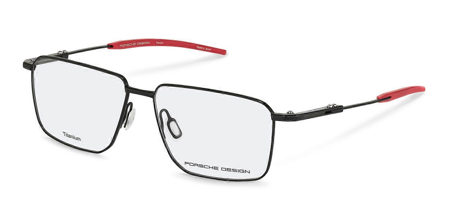 Eyewear Frames Porsche Design P8779 A000 black/red 58/14/145 MAN