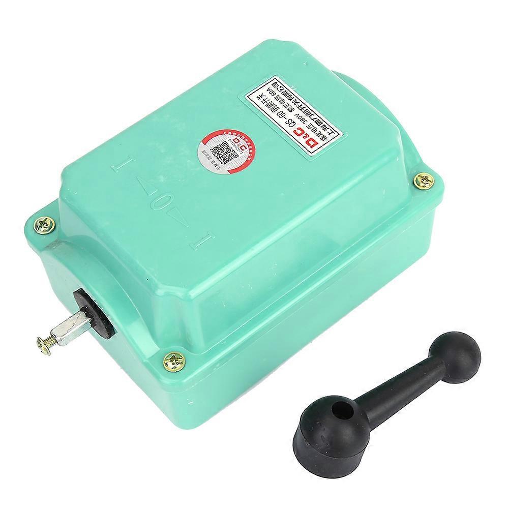 QS-60 380V 60A Forward/Reverse Drum Switch Reverse Motor Changeover Switch