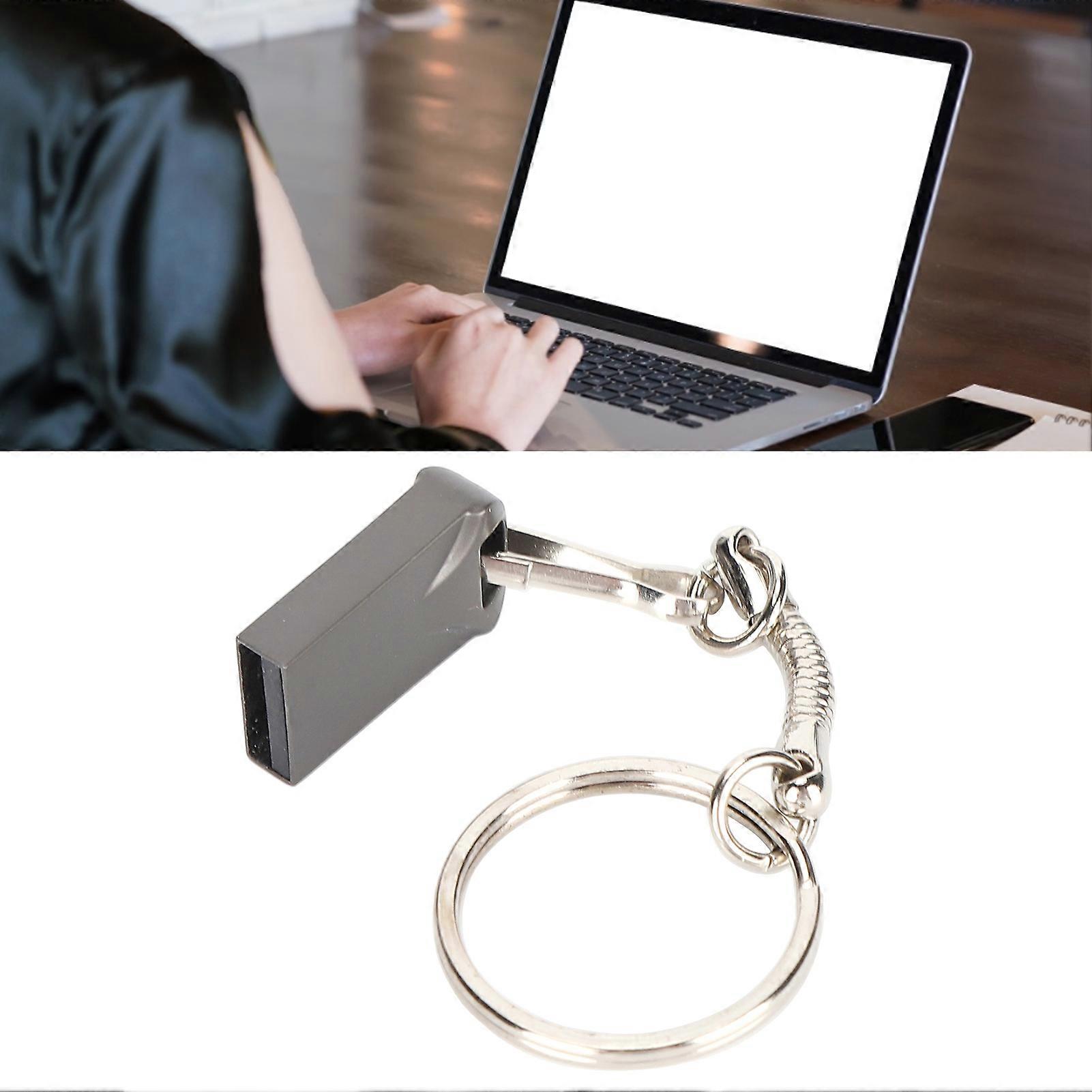 128GB USB 2.0 High Speed Portable Flash Drive Metal+ABS