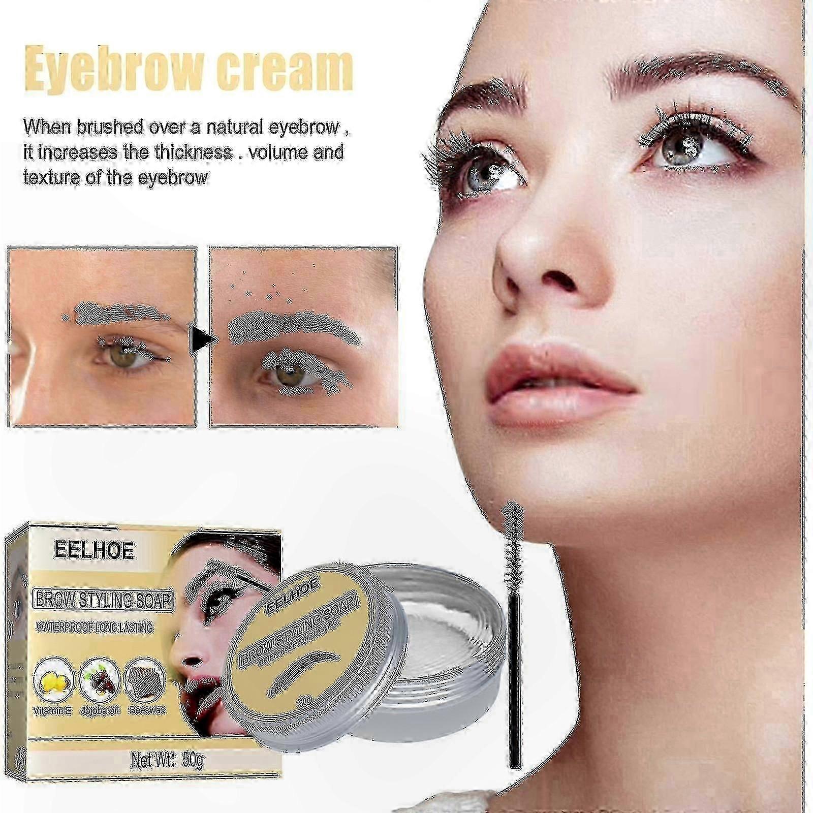 Natural Brow Defining Balm for Fresh, Clear Look with Long-Lasting Hold