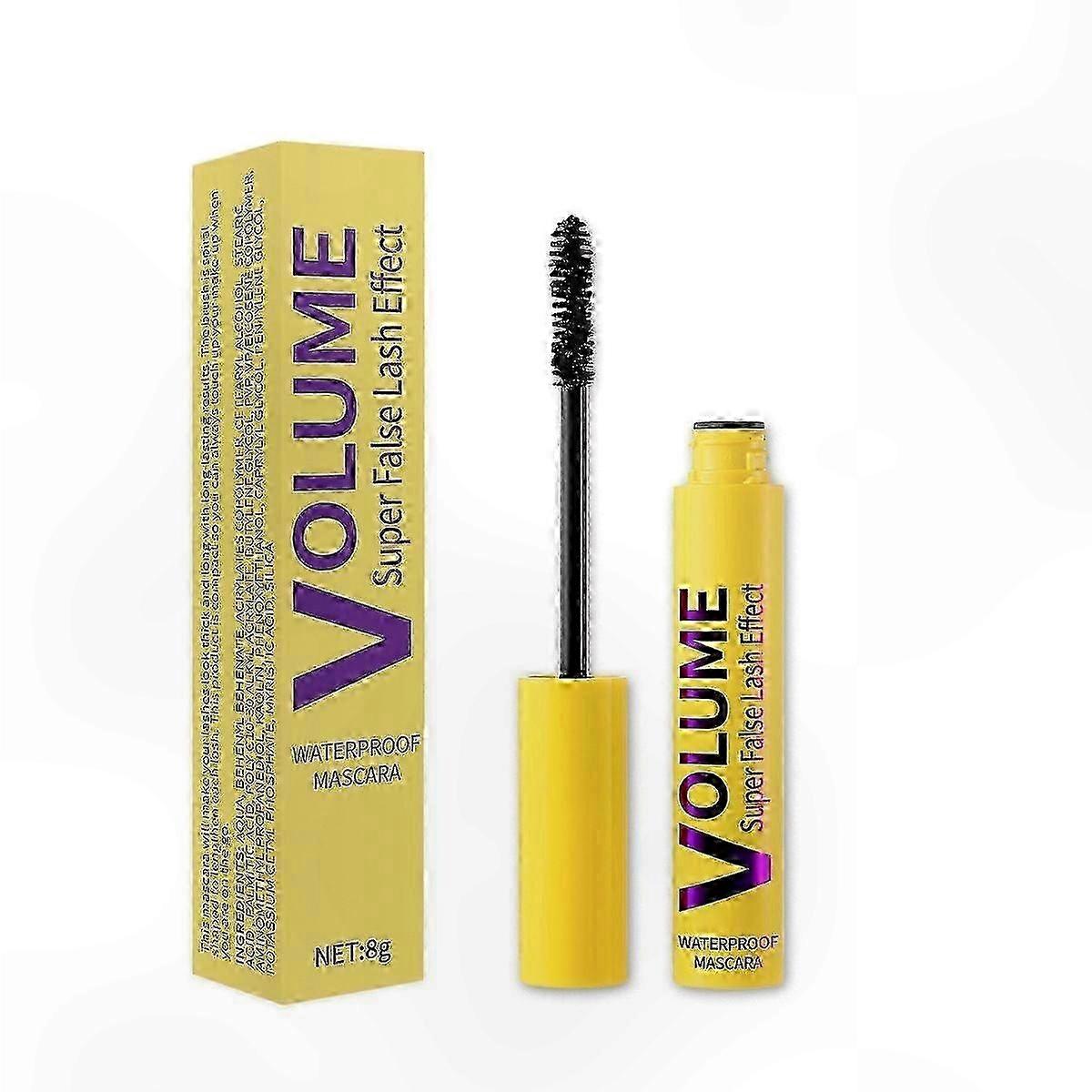 Waterproof Mascara for Bold and Separated Lashes, Long-Lasting Volumizing Formula for Women