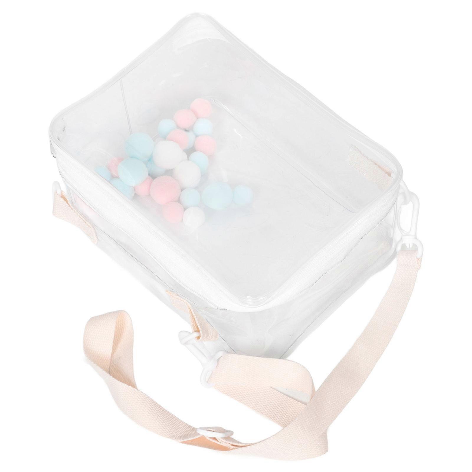 PVC Doll Storage Bag for Display Clear Portable Carrying Case