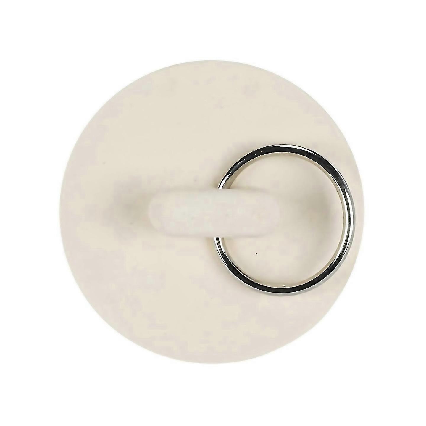 For Rubber Wash Basin Bathtub Plug Sink Plug Drain Pipe Plug Sink Plug Water Plug White