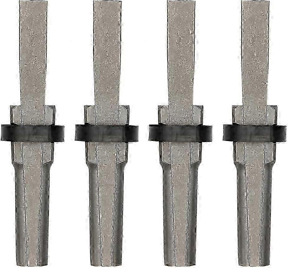 23mm Plug Wedge and Feather Wedges Concrete Marble Granite Rock Splitter Hand Tool;190 mm long, large size;Corner Splitter(4 sticks)-Good