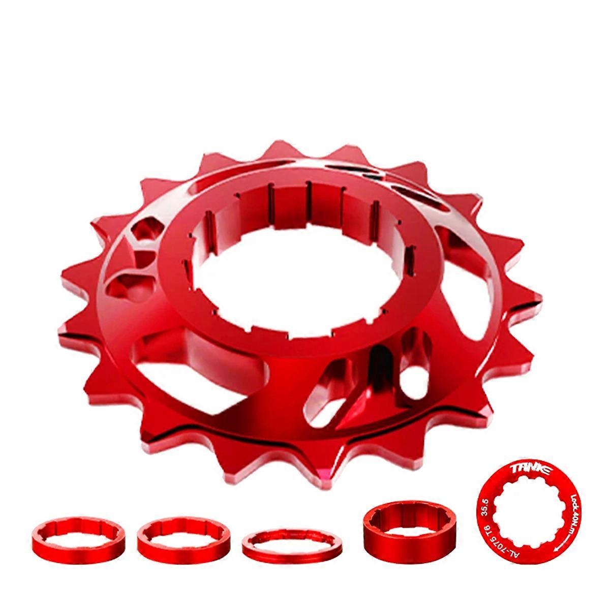 Single Speed Flywheel Conversion Kit 18T Red