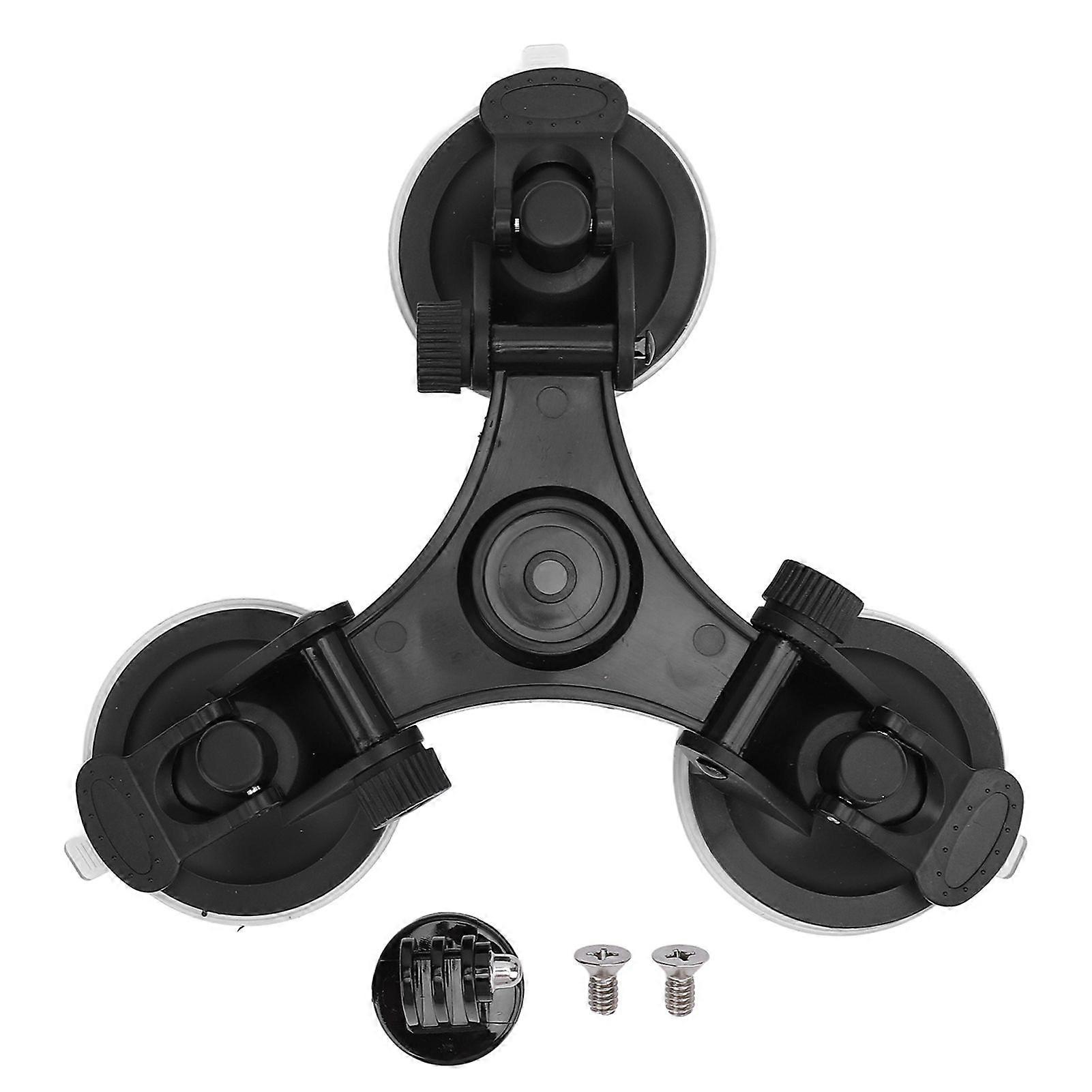 Satellite Suction Cup Mount Triangle RV Roof Satellite Tripod Mounting Kit with Adapter for Mini