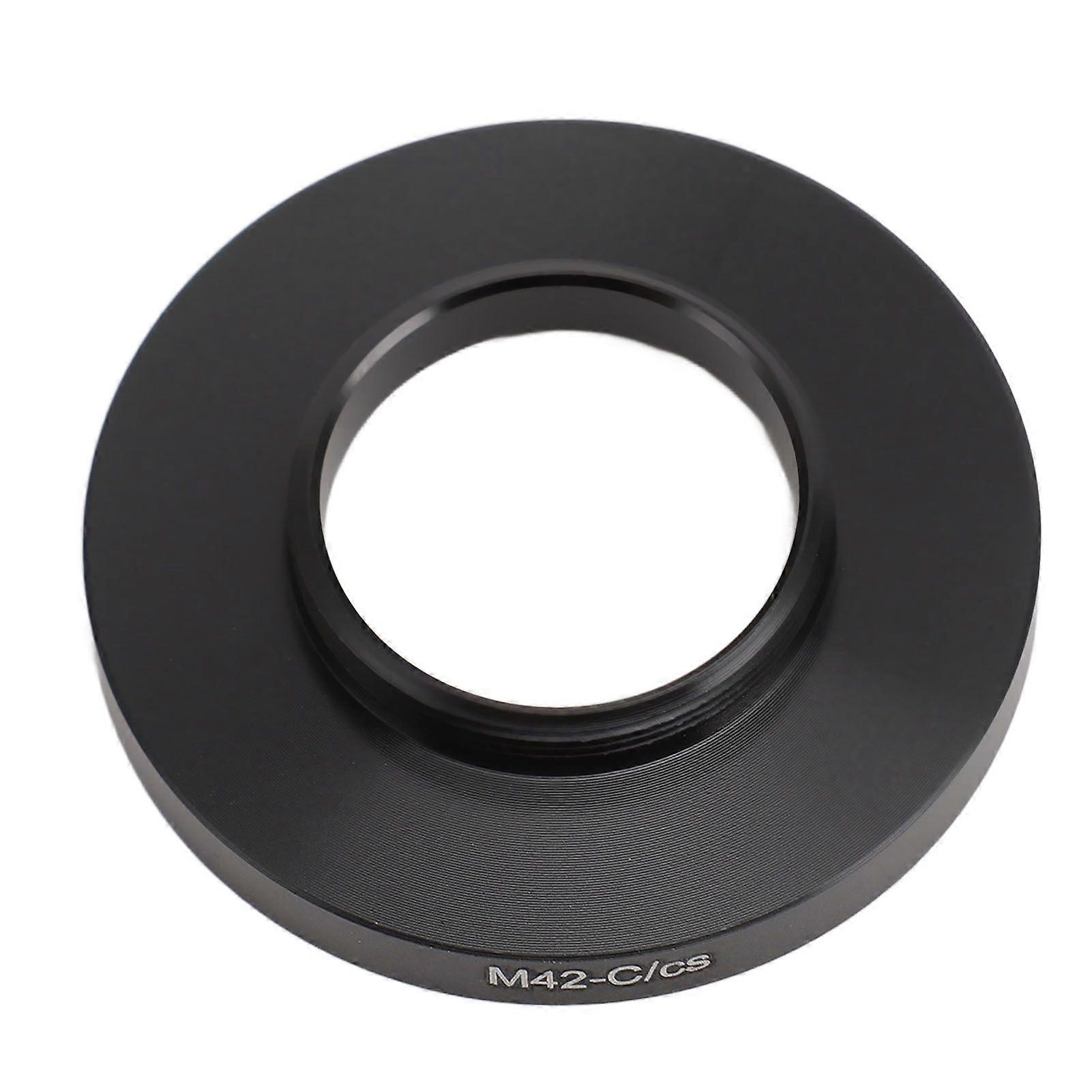 M42 to C CS Adapter Ring M42x0.75mm Female to C CS Mount Adapter Ring for Macro Photography Telescope